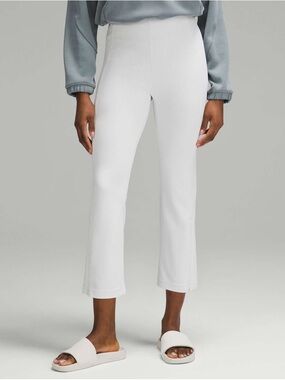 Softstreme ribbed cropped pant 25”